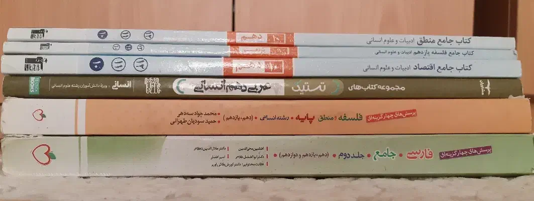 کتاب کمک درسی انسانی|کتاب و مجله آموزشی|قم, پردیسان|دیوار