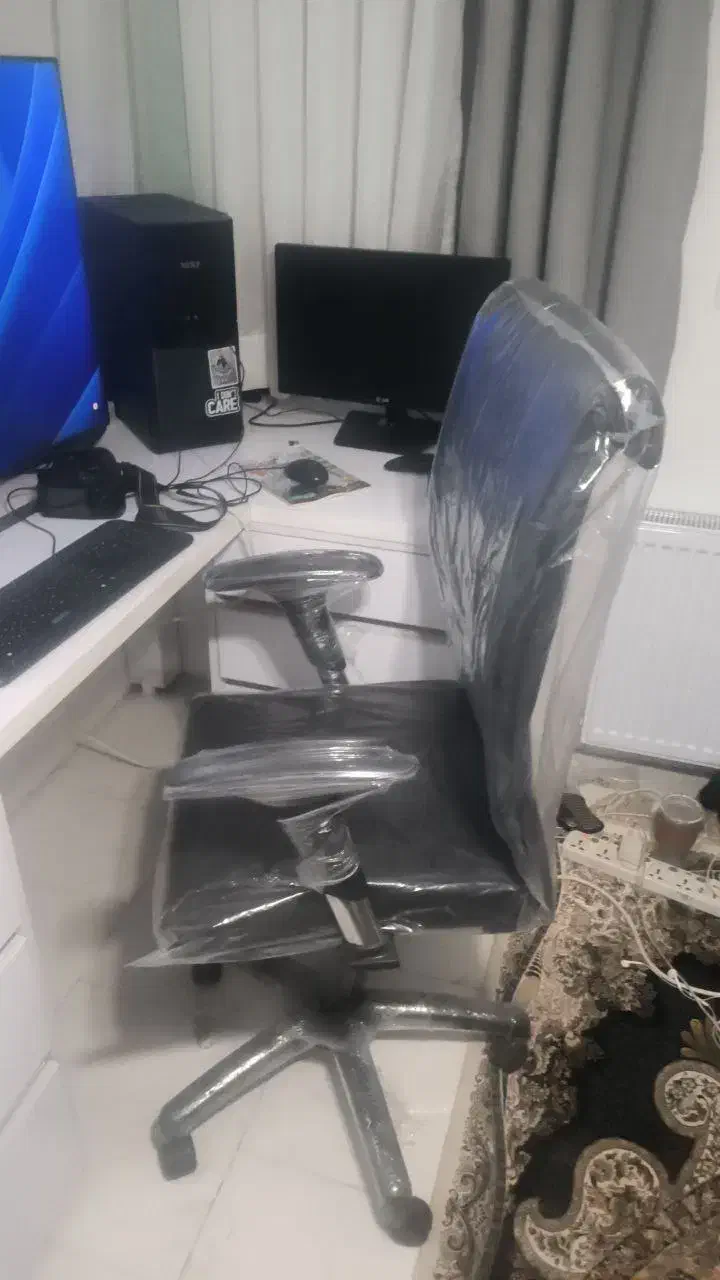 صندلی کامپیوتر نو مشکی|مبلمان اداری|پردیس, فاز ۸|دیوار