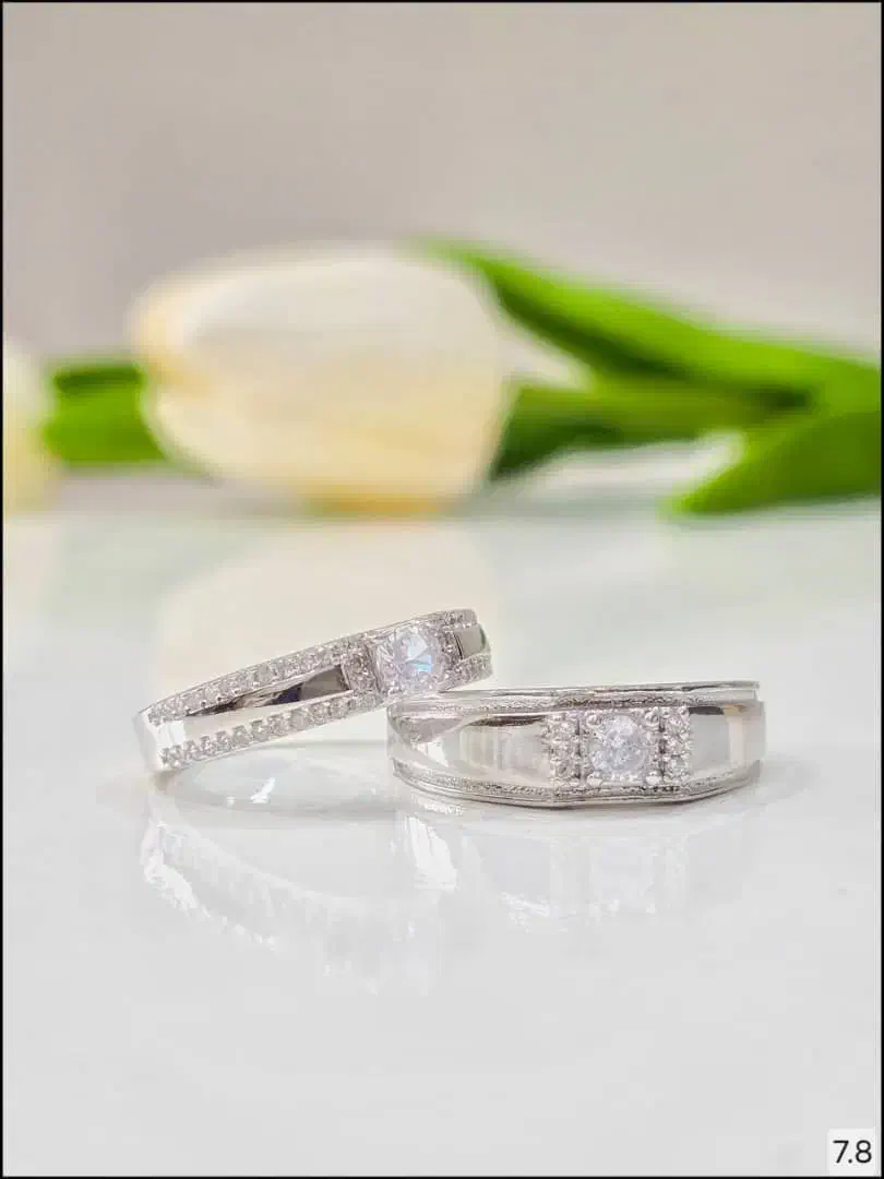 ست حلقه ازدواج مدل جدید ست نقره|بدلیجات|تبریز, |دیوار