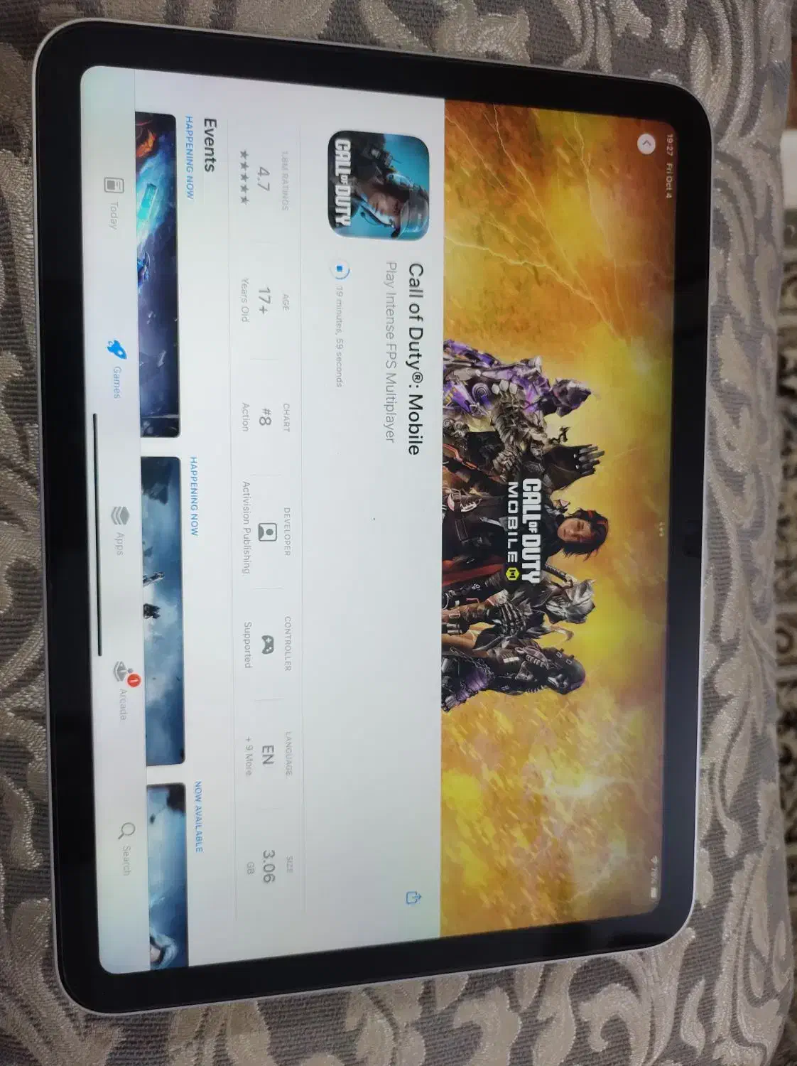 iPad 10 th کاملا نو و تمیز|تبلت|قم, هفت تیر|دیوار