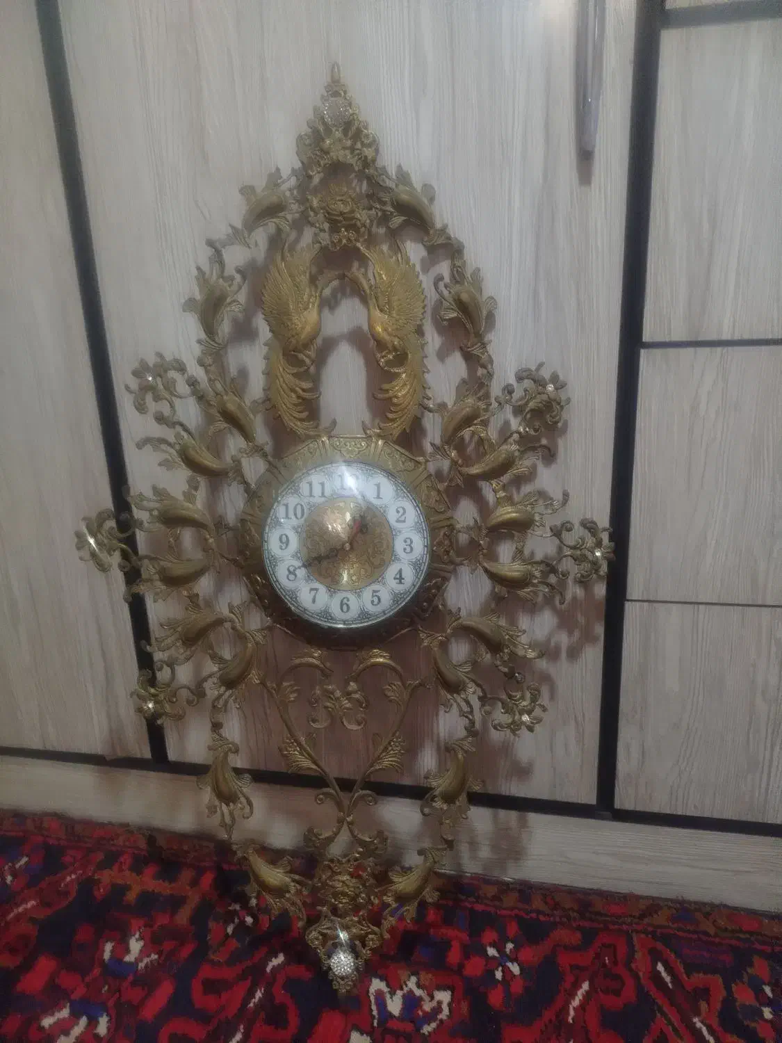 ساعت برنز|ساعت دیواری و تزئینی|تبریز, |دیوار