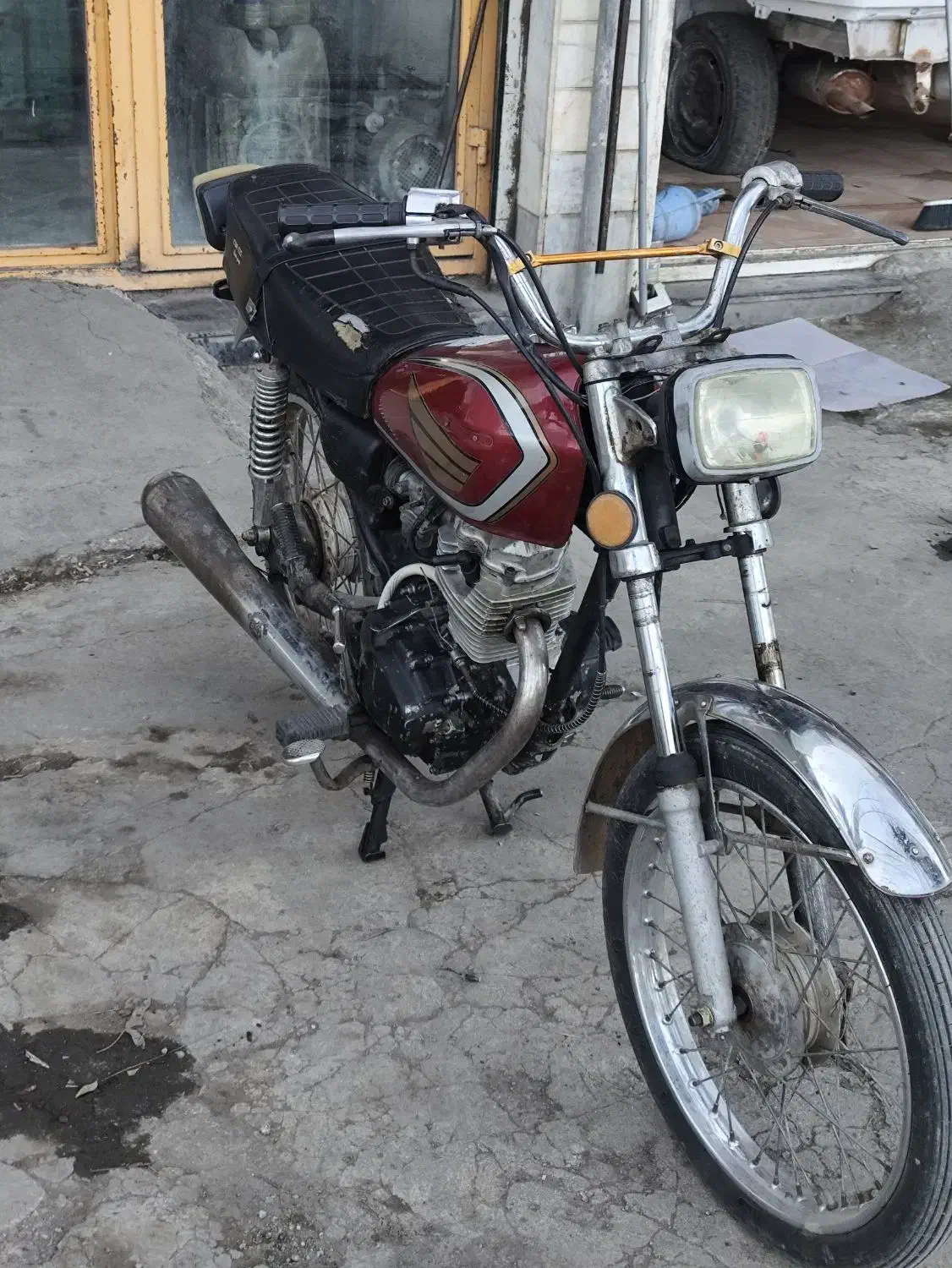 موتور 125مزایده|موتورسیکلت|گرمی, |دیوار