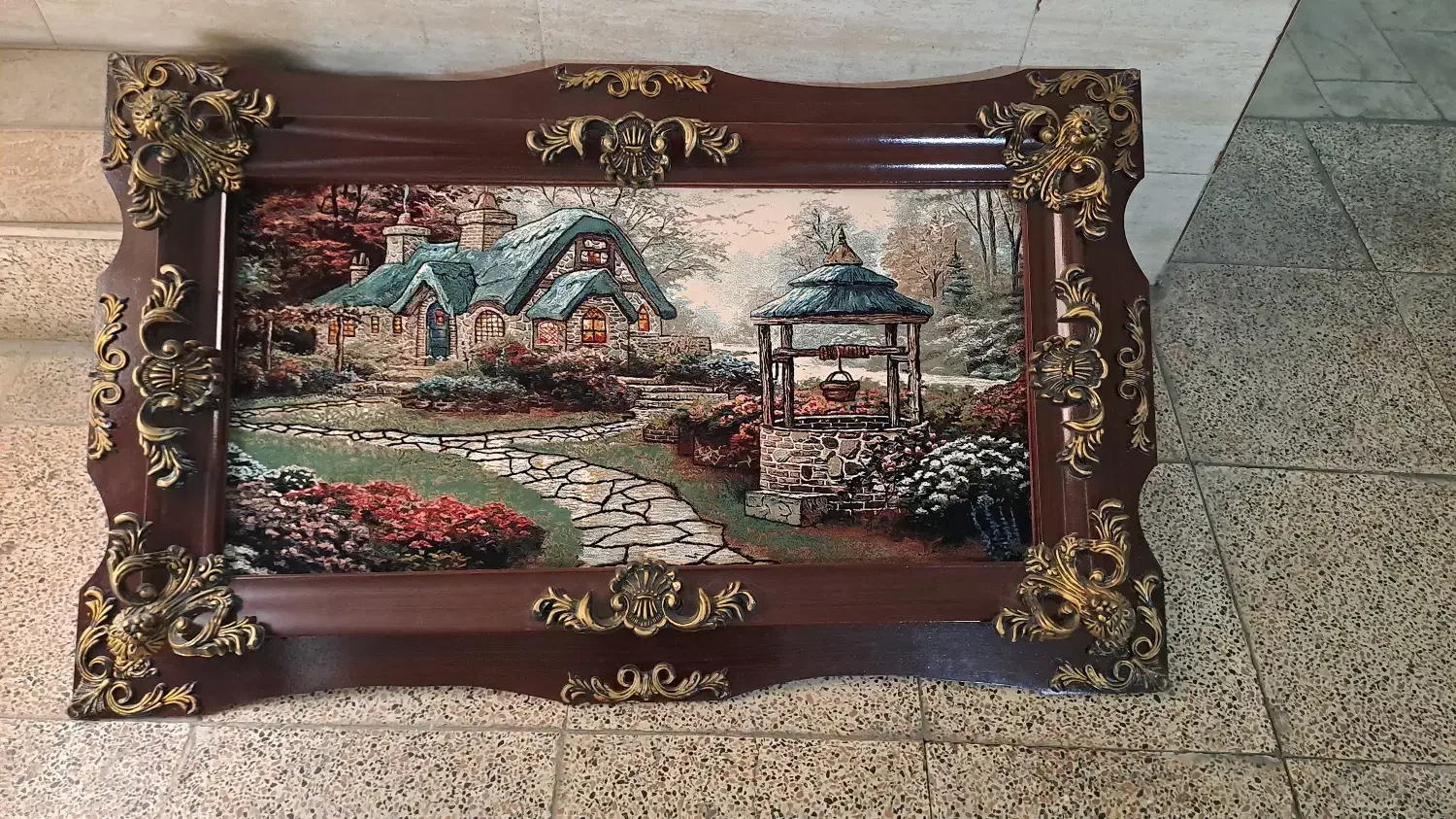 تابلو فرش|تابلو فرش|تهران, امام زاده عبدالله|دیوار