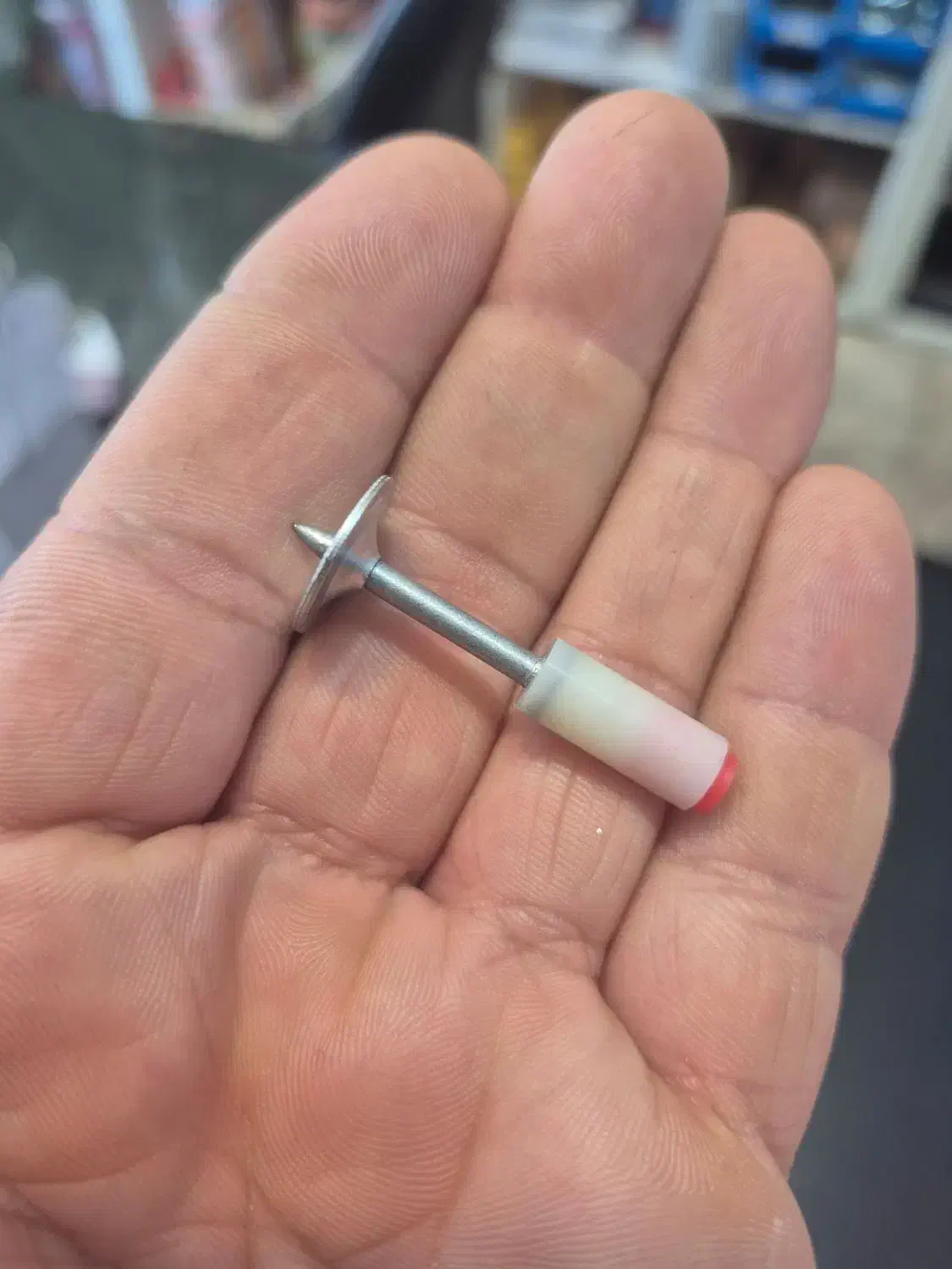 میخ و چاشنی منگنه کوب دستی میخکوب|ابزارآلات|کیش, |دیوار