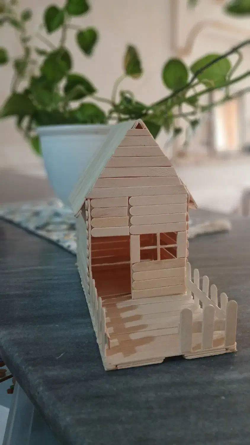 کلبه دست ساز|مجسمه، تندیس، ماکت|کاشان, کارگر|دیوار