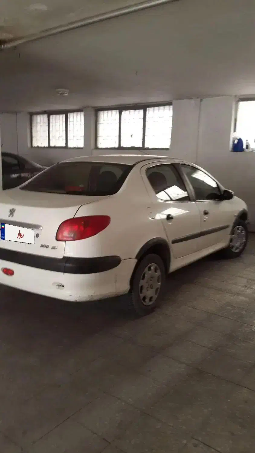 206sd تیپ ۲|خودرو سواری و وانت|تهران, مجیدآباد|دیوار