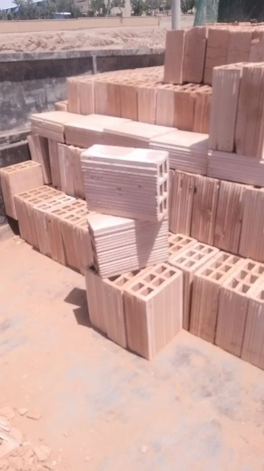 بلوکه سفال تیغه قیمت مناسب|مصالح و تجهیزات ساختمان|نیشابور, مازول|دیوار