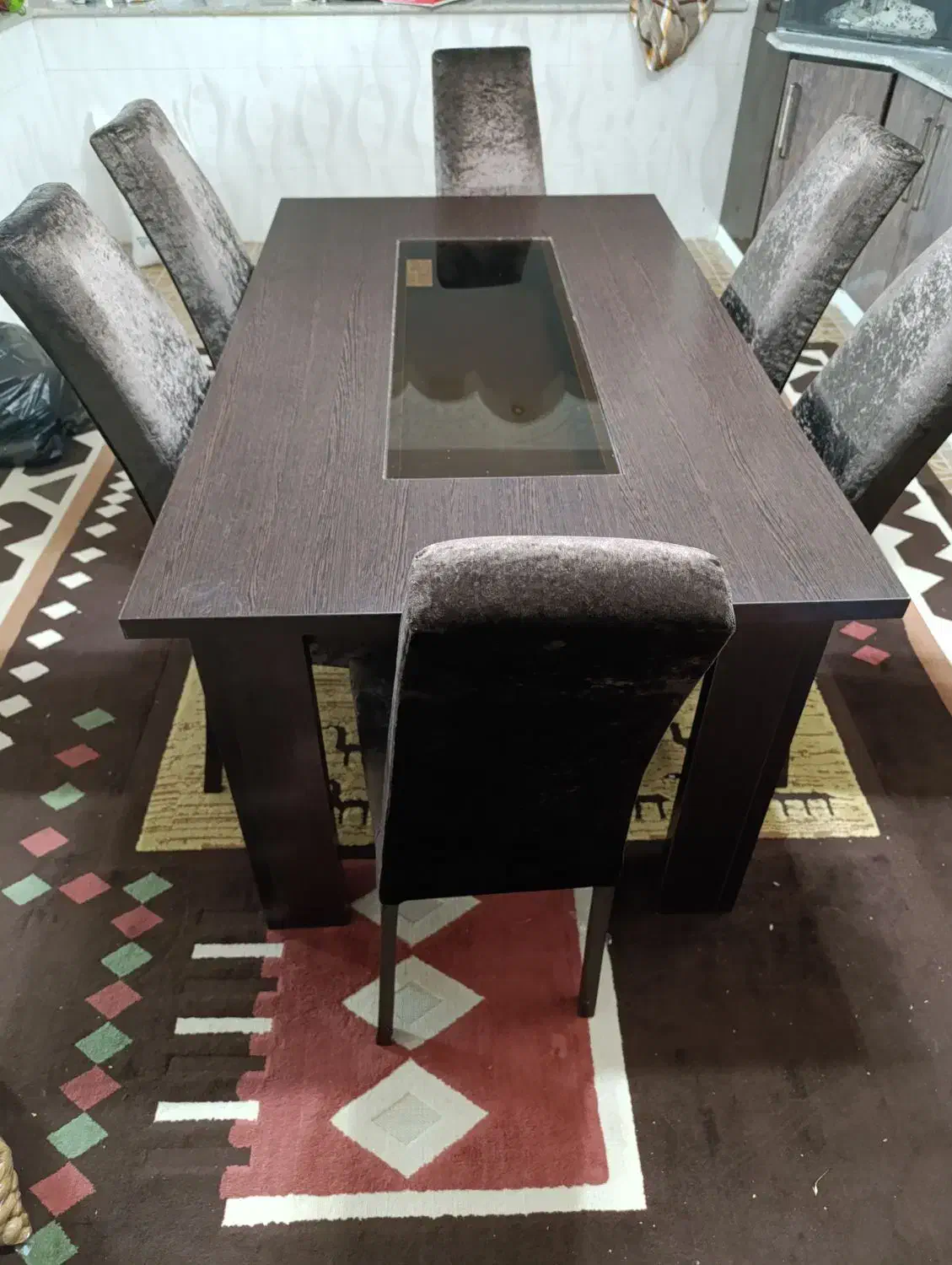 فروش میز ناهار خوری شیش نفره|میز و صندلی غذاخوری|جهرم, |دیوار