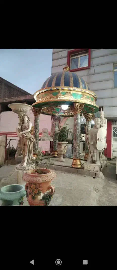 آلاچیق سبک فایبرگلاس|مصالح و تجهیزات ساختمان|زرقان, |دیوار