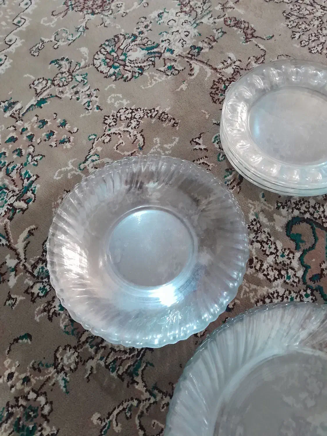 بشقاب کریستال ۶نفره ۲۴ عدد|ظروف سرو و پذیرایی|مشهد, اروند|دیوار