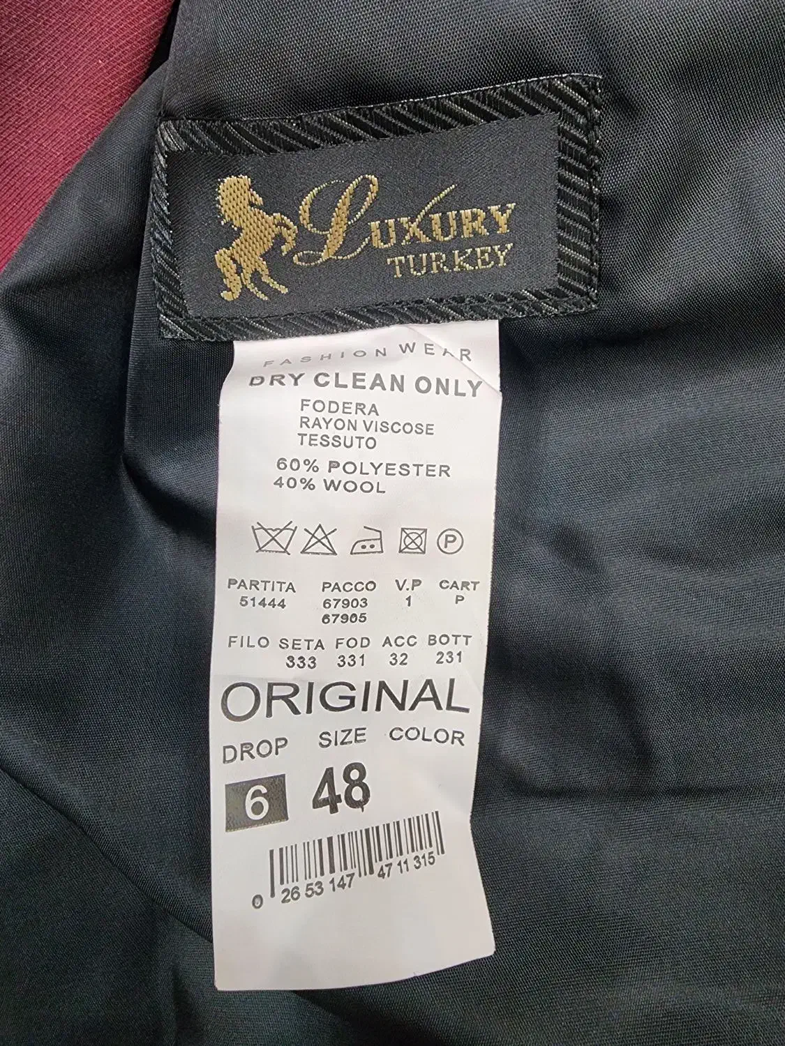 کت و شلوار مشکی سایز ۴۸|لباس|تربت‌حیدریه, شهرک ولیعصر|دیوار