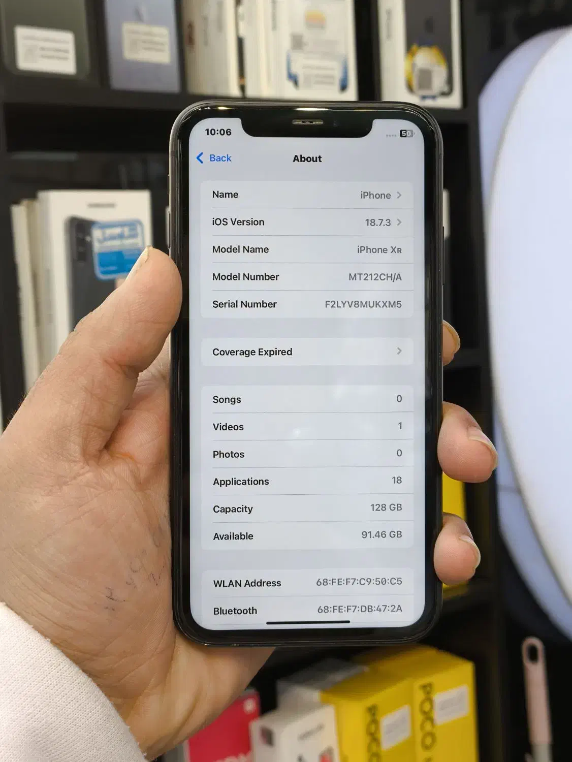 اپل XR دوسیم 128G باتری100٪|موبایل|اصفهان, چرخاب|دیوار