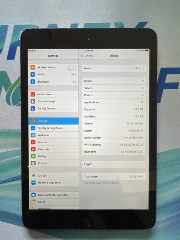 آیپد منی مدل a1432|تبلت|لنجان, |دیوار