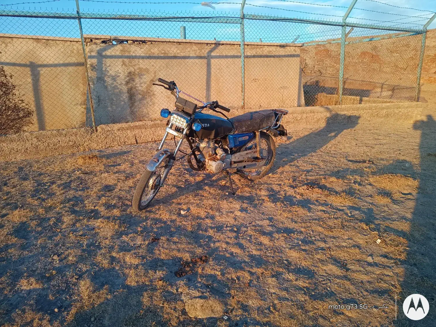 هوندا مدل98 استارتی سند فرمان امام|موتورسیکلت|سراب, |دیوار