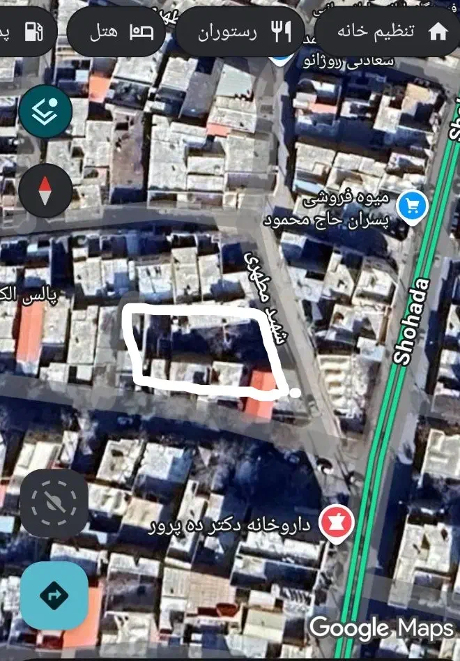 زمین مسکونی مرکز بافت شهر قنوات|فروش زمین و ملک کلنگی|قنوات, |دیوار