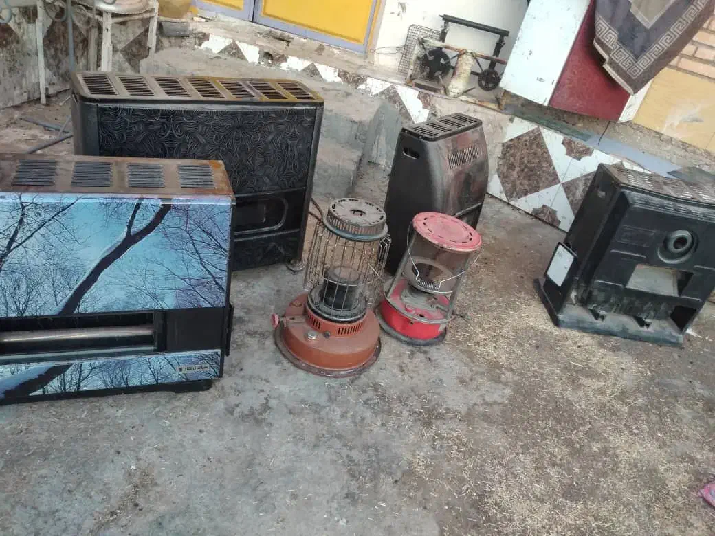 ۳تا بخاری شومینه دوتا آترا گازی|بخاری، هیتر، شومینه|شوشتر, |دیوار