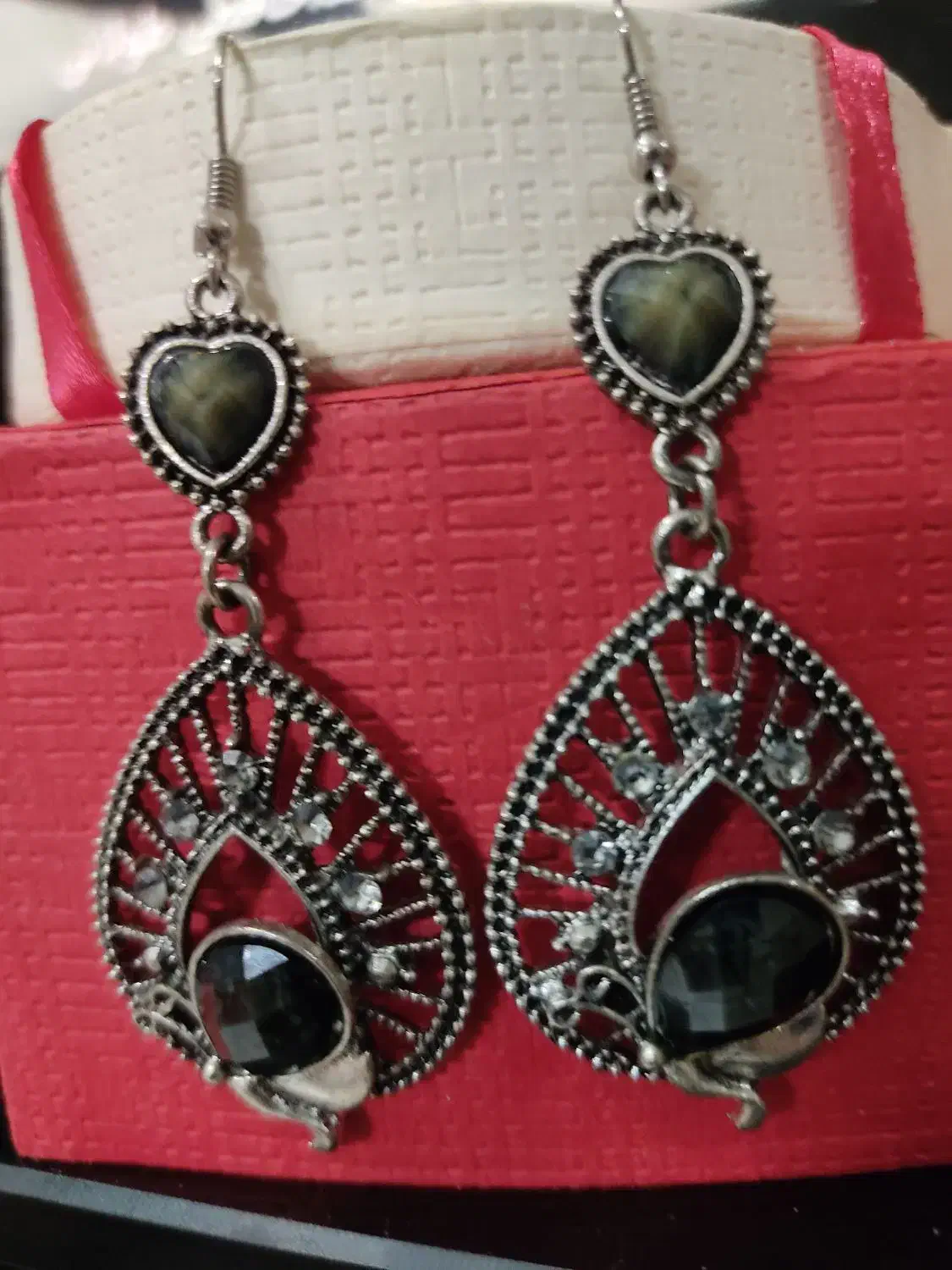 سه جفت گوشواره و یک گردنبند الفا|بدلیجات|تهران, شمس‌آباد|دیوار