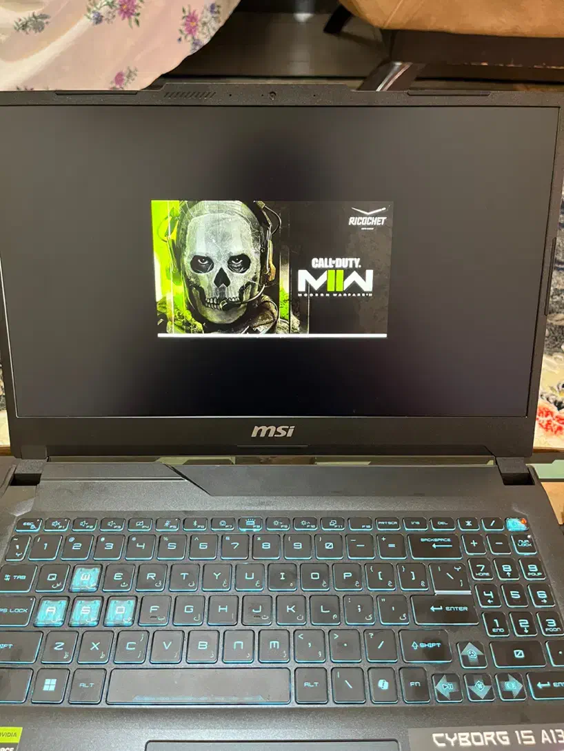 MSI CYBORG 15A 13u|رایانه همراه|تهران, نیلوفر|دیوار