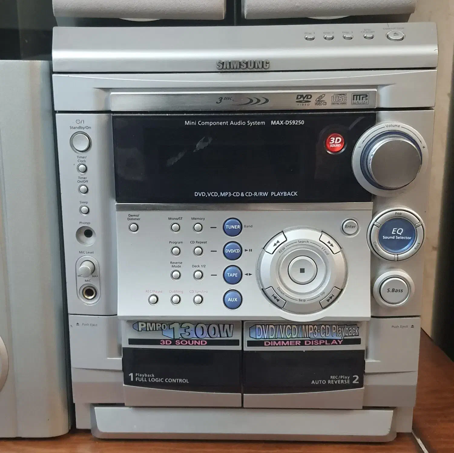 ضبط دو کاست ۱۳۰۰ وات و باند|سیستم صوتی خانگی|مشهد, رستگار|دیوار