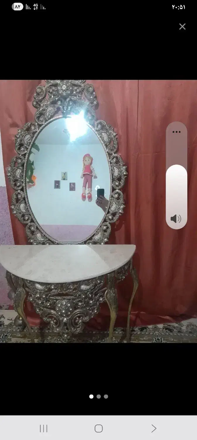 اینه کنسول|بوفه، ویترین، کنسول|علی‌آباد کتول, |دیوار