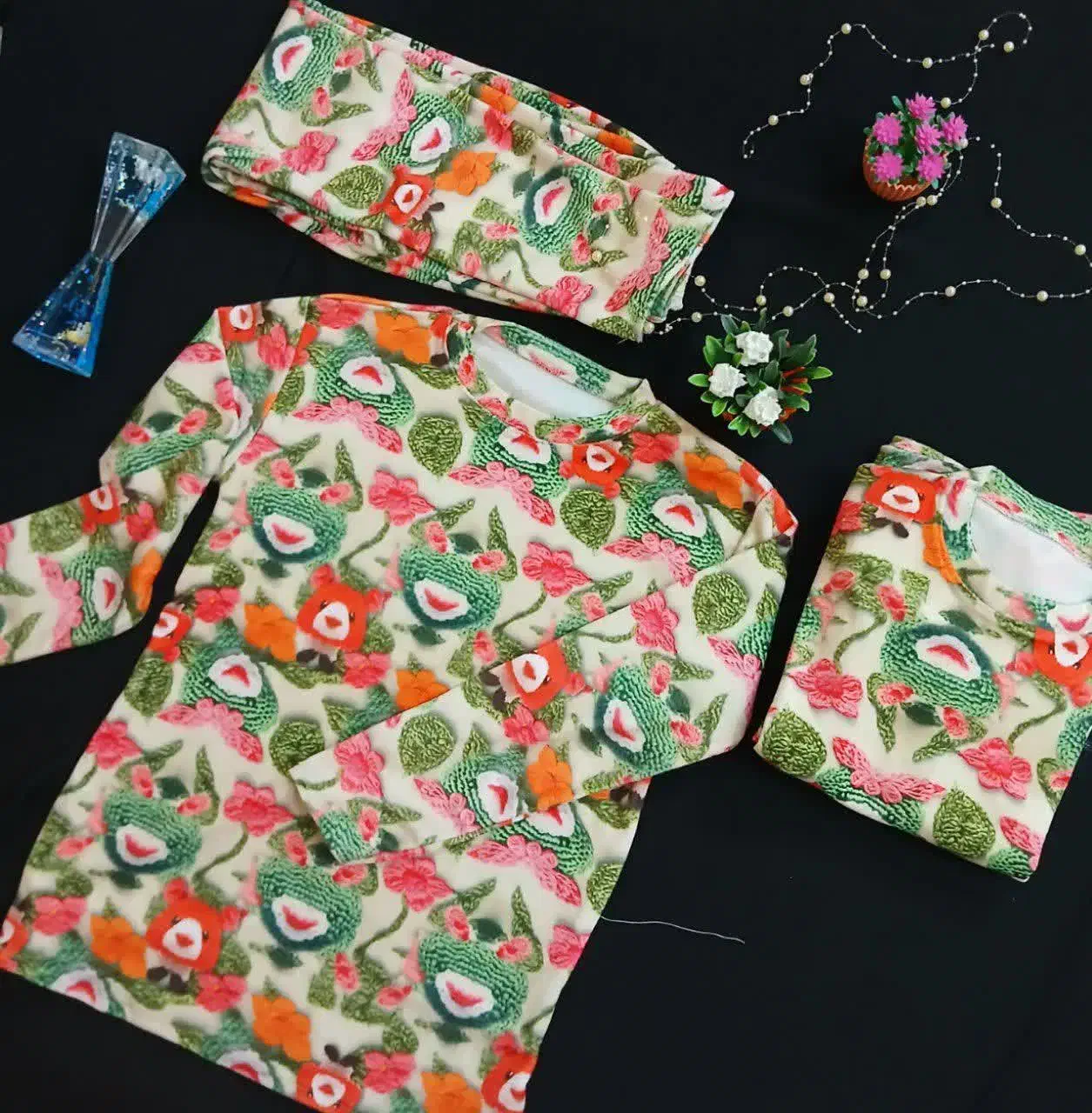 جین ست بچگانه مخمل سه بعدی|کفش و لباس بچه|مشهد, تلگرد|دیوار