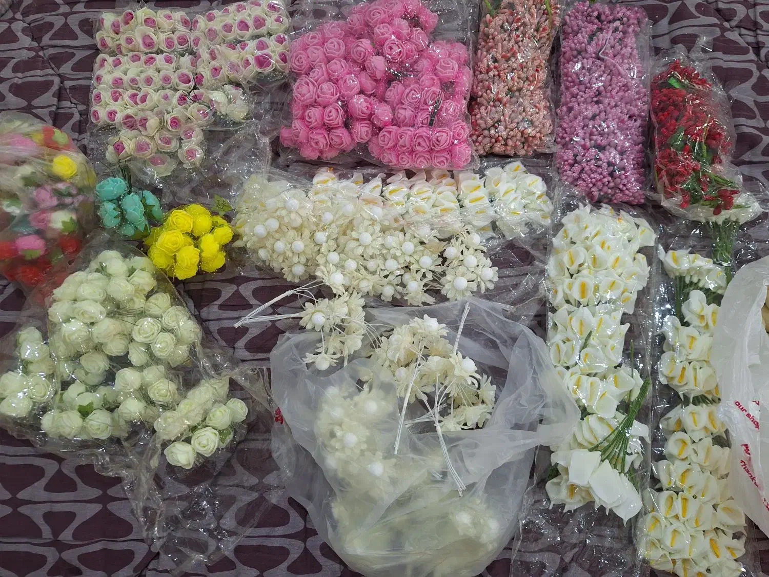 گل فومی|گل مصنوعی|اهواز, نادری|دیوار