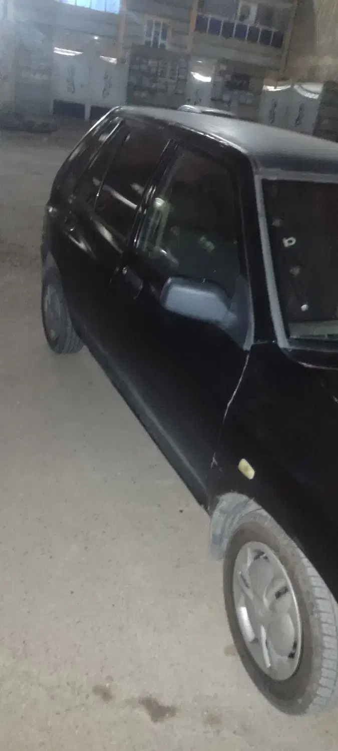 هاچبک 111مدل 91مشکی|خودرو سواری و وانت|اهواز, سپیدار|دیوار