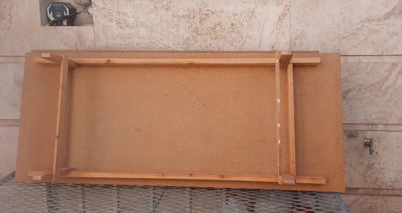 تخت ۲ نفره ۱۶۰×۲|تخت و سرویس خواب|شاهین‌شهر, خانه کارگر|دیوار