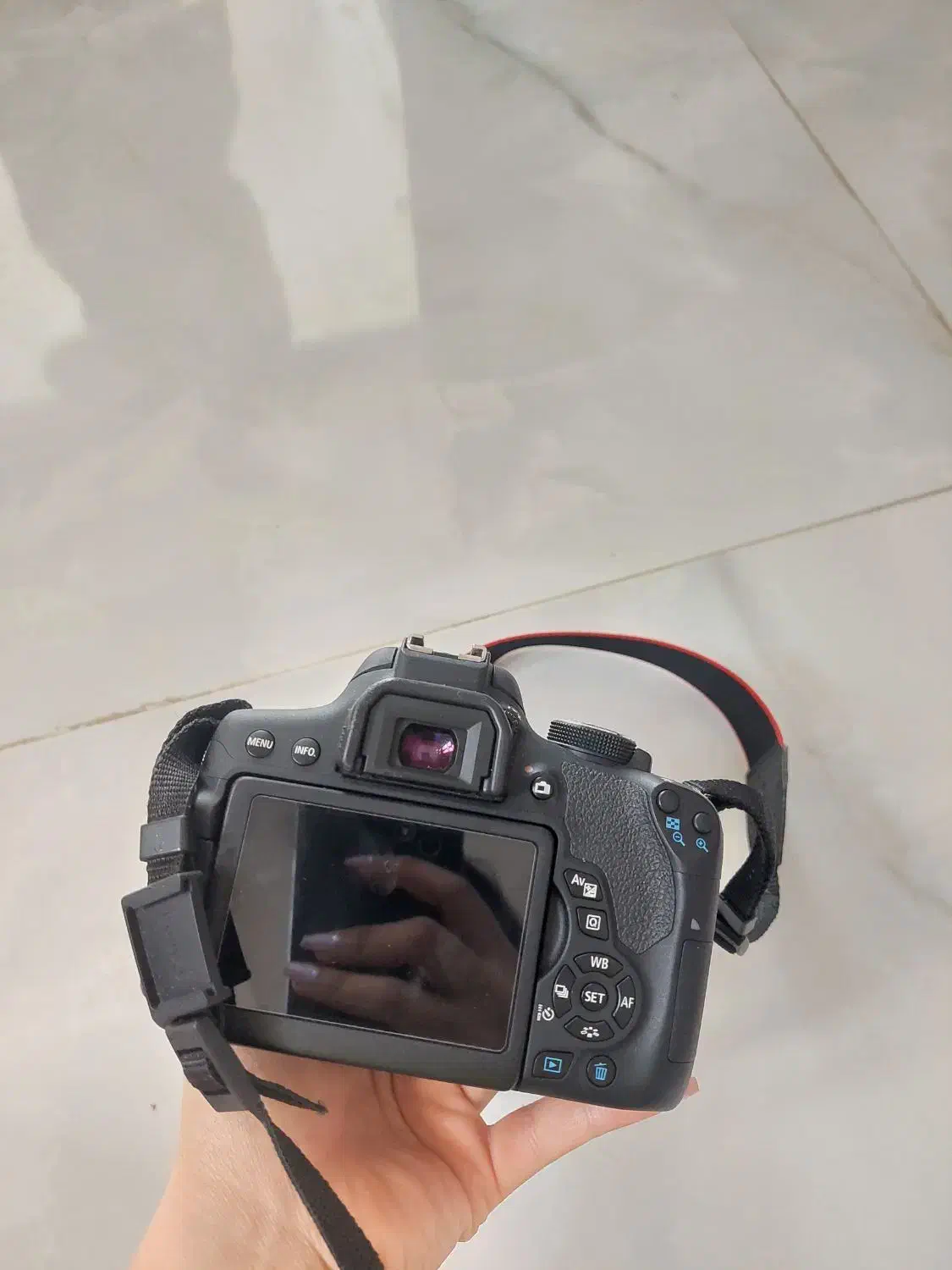 دوربین کنون 750D بسیار تمیز زیاد کارنکرده|دوربین عکاسی و فیلمبرداری|کرمان, |دیوار