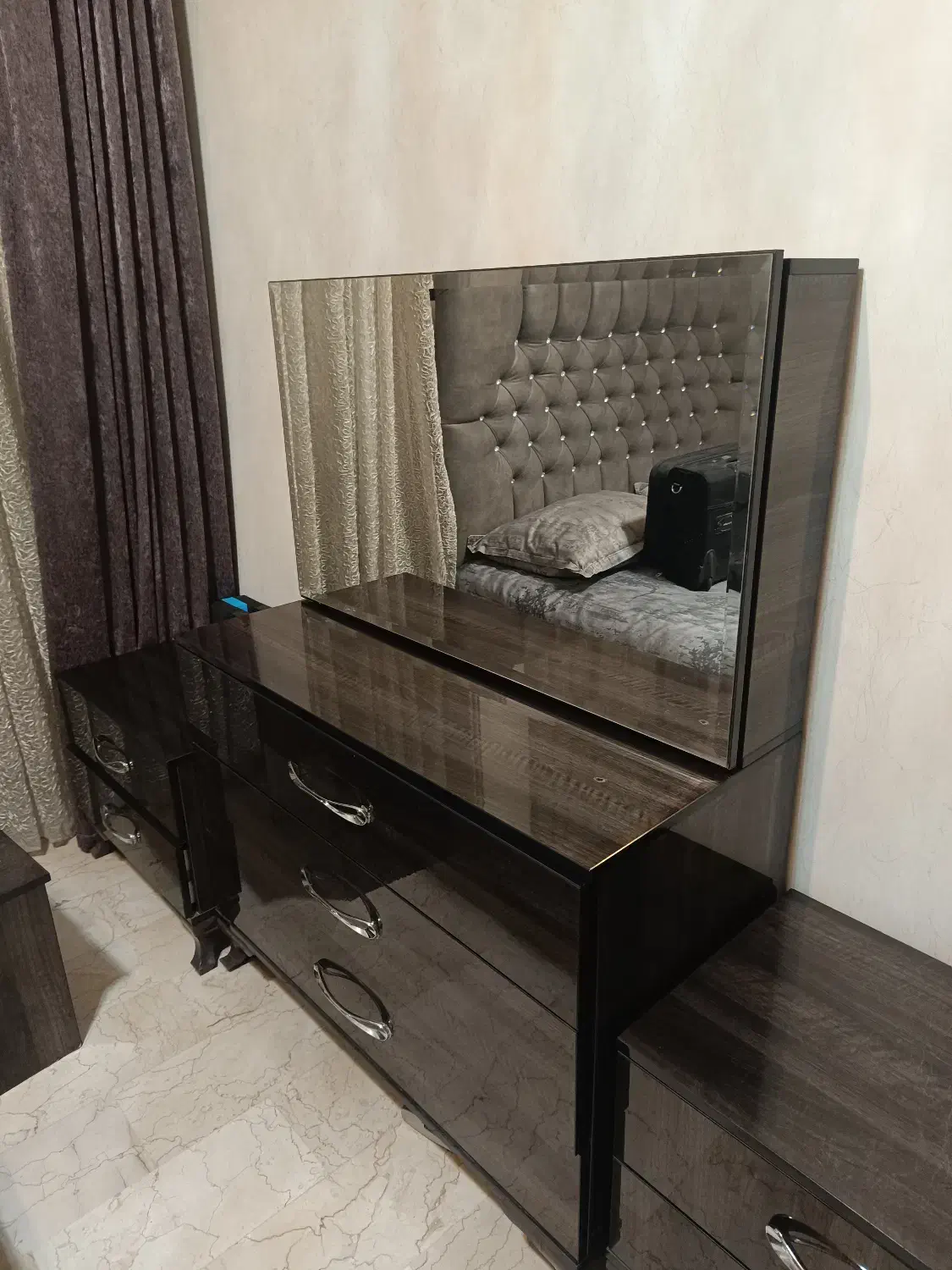 سرویس خواب و پرده|تخت و سرویس خواب|تهران, قناتکوثر|دیوار