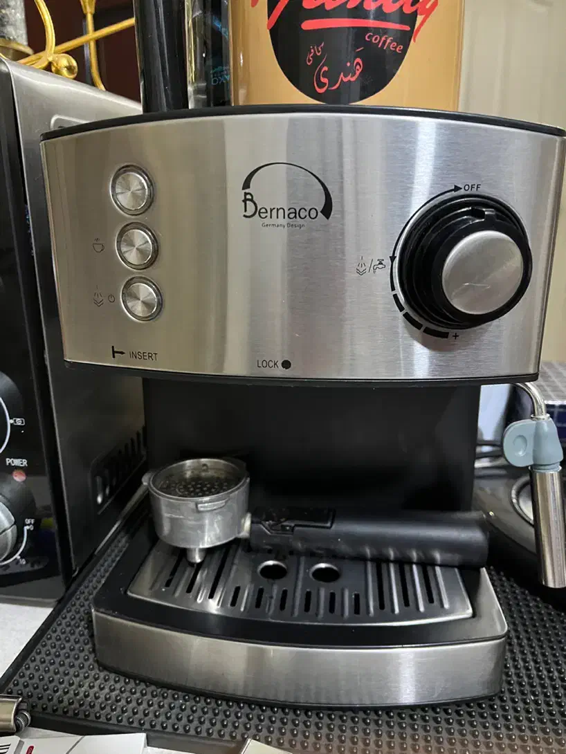 قهوه ساز خانگی برناکو اصلی در حد آکبند|سماور، چای‌ساز، قهوه‌ساز|قم, مسکن مهر|دیوار