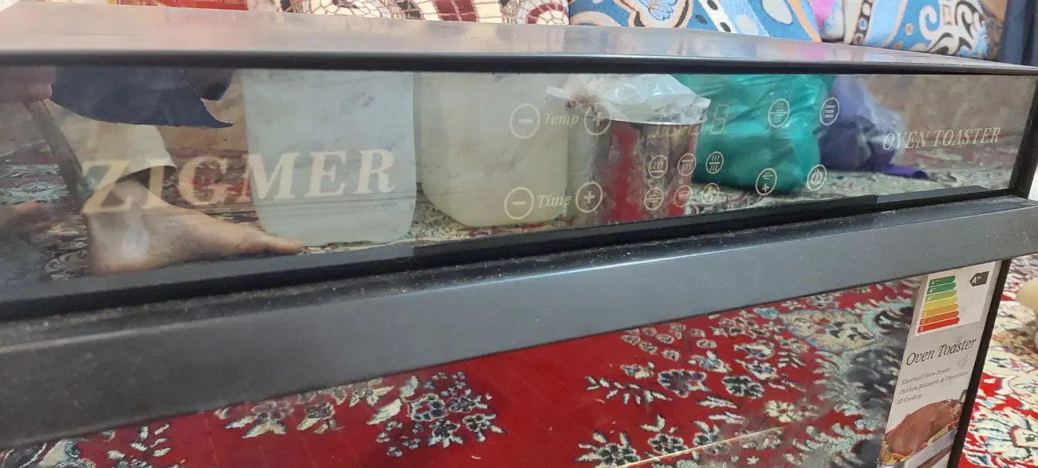 آون توستر مایکروفر لمسی|اجاق گاز و لوازم برقی پخت‌وپز|بندر ماهشهر, |دیوار