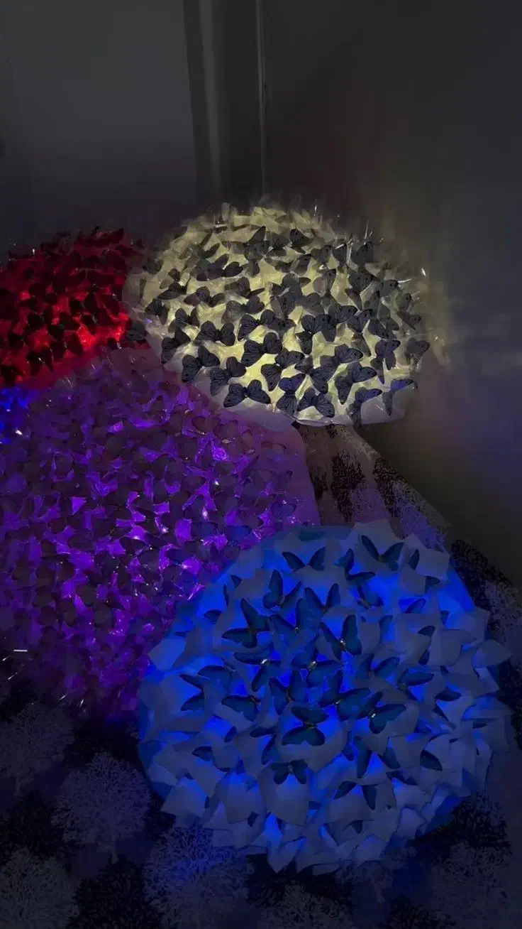 تخفیف ویژه دسته گل و باکس های روبانی و پروانه ای|گل مصنوعی|تبریز, |دیوار