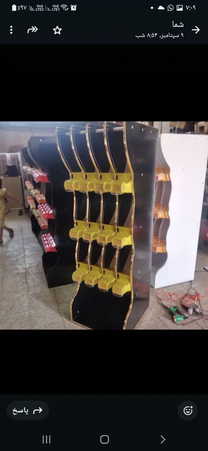 استند آجیل وحبوبات و استند سیگار|فروشگاه و مغازه|خمینیشهر, |دیوار