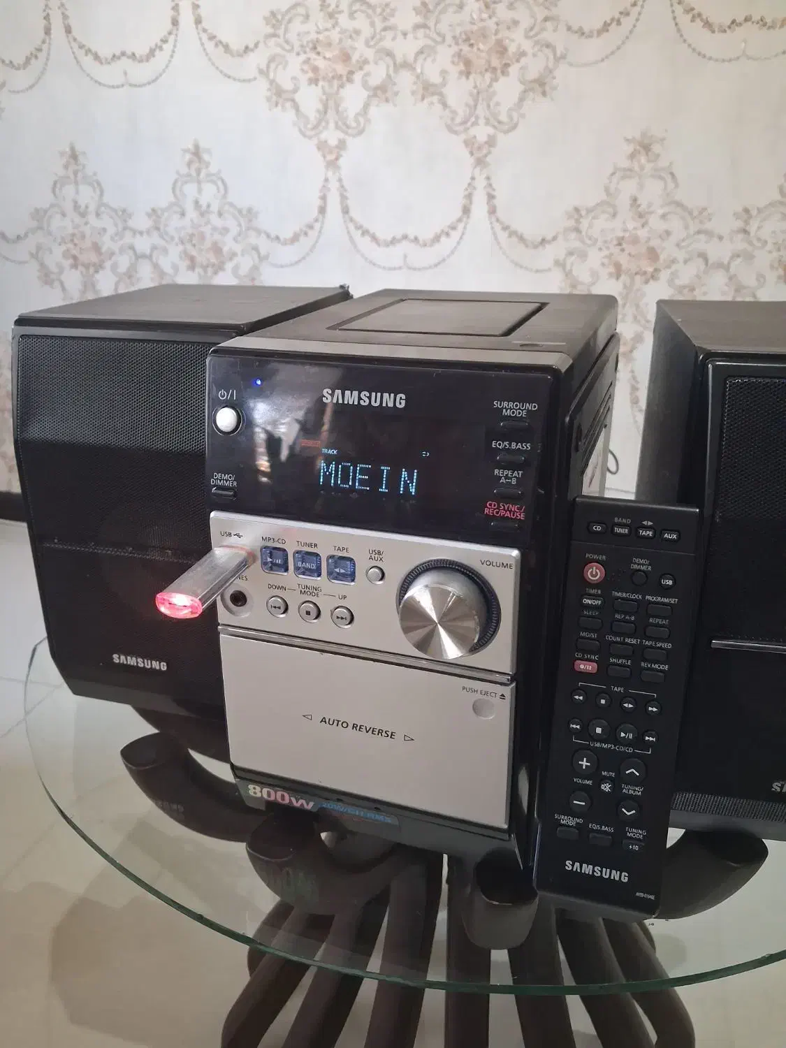 رادیو ضبط فلشخور وبلوتوث دار سامسونگ|سیستم صوتی خانگی|کرج, گوهردشت|دیوار