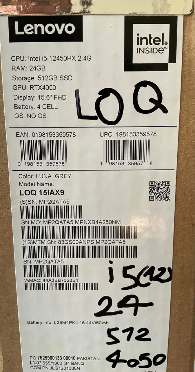 Lenovo LOQ|رایانه همراه|فردیس, شهرک ناز|دیوار