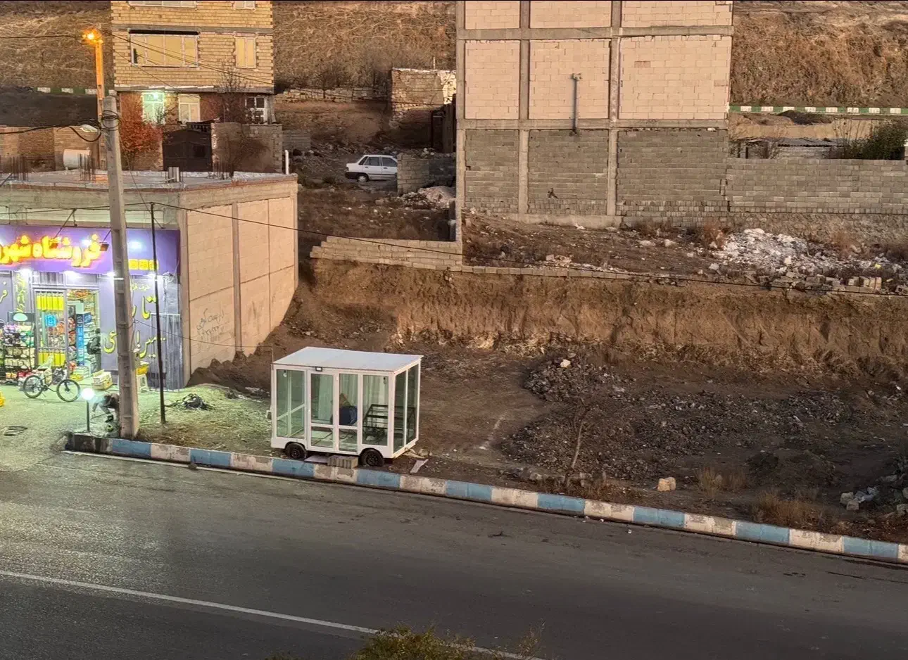 زمین مغازه 51 متر بر اصلی خانلی|فروش زمین و ملک کلنگی|نمین, |دیوار