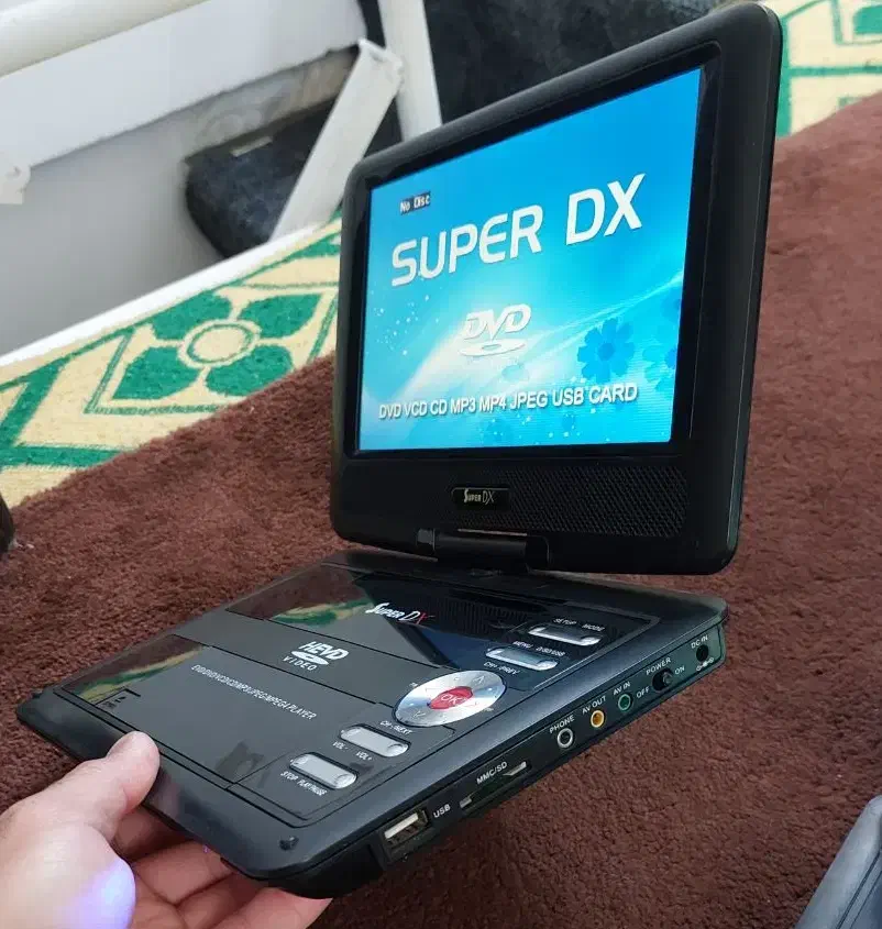 پلیر مانیتور پرتابل|پخشکننده DVD و ویدیو|مشهد, شهید قربانی|دیوار