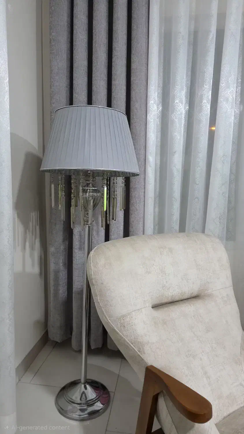 اباژور ایستاده در حدنو|چراغ خواب و آباژور|هشتگرد, شهرک پامچال|دیوار