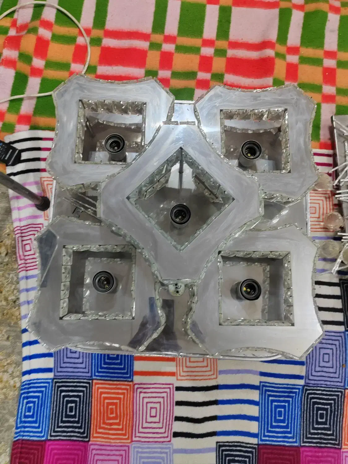 دو عدد لوستر|لوستر و چراغ آویز|شیراز, شهرک سراج‎|دیوار