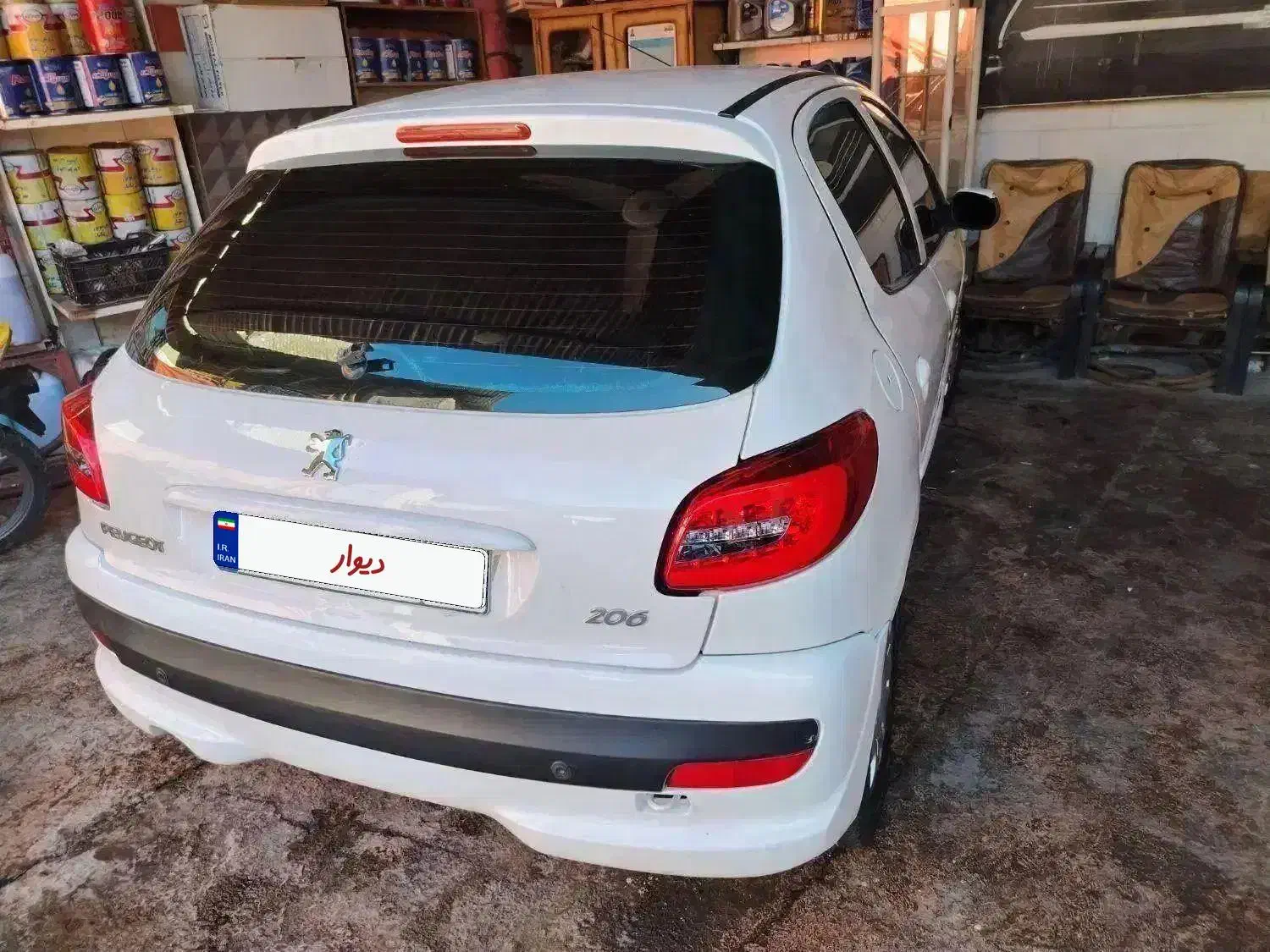 206 تیپ6 تیوفای|خودرو سواری و وانت|نیشابور, شریعتی|دیوار