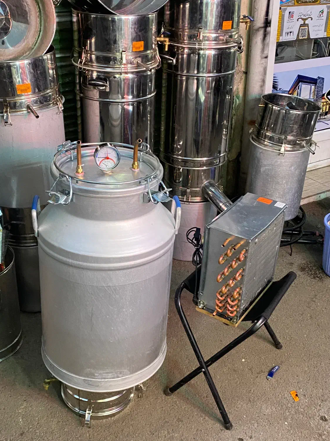 دستگاه خانگی عرق گیری و گلاب گیری|عمدهفروشی|اردبیل, |دیوار