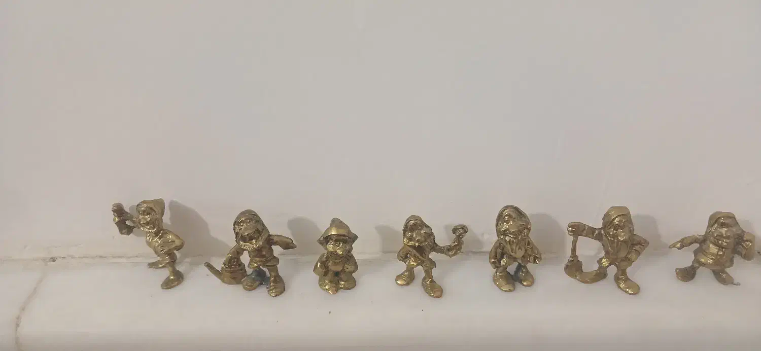 دکوری هفت کوتوله برنز|مجسمه، تندیس، ماکت|تبریز, |دیوار