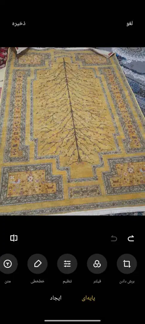 فرش جدیدونونوازکاوردرنیومده۴متری|فرش|پاکدشت, پاکدشت (مامازند)|دیوار