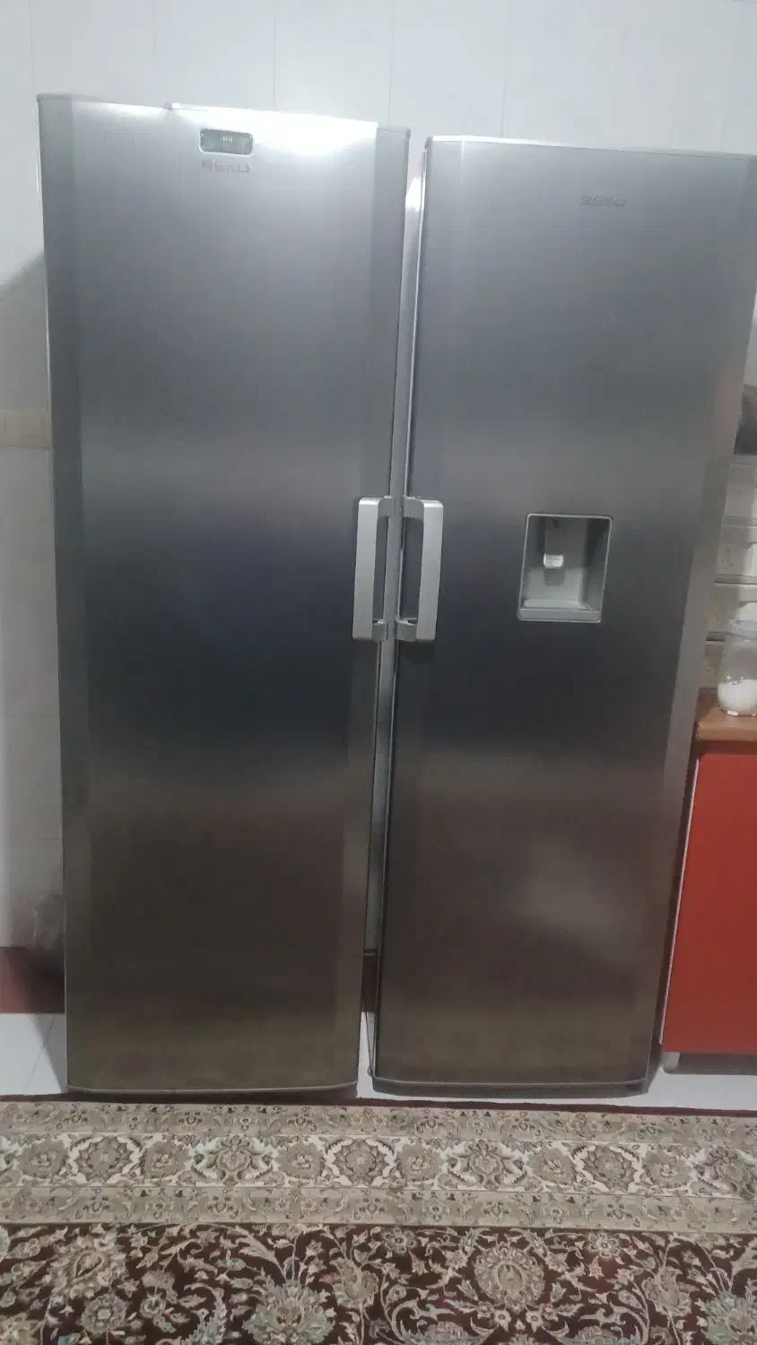 یخچال دو قلوتمیز|یخچال و فریزر|چنگ الماسی, |دیوار