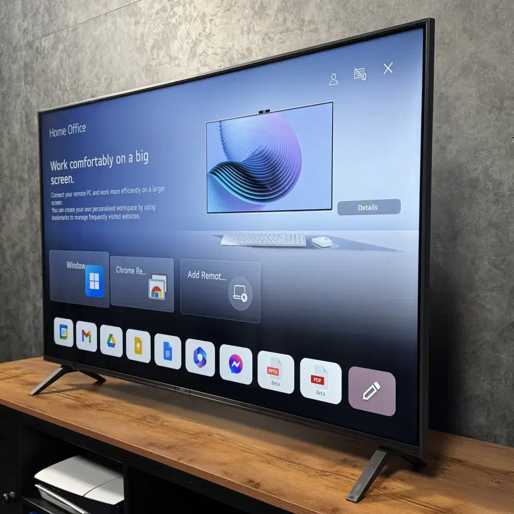 تلویزیون الجی 2025 سایزهای55،65،75هوشمند و فورکی|تلویزیون و پروژکتور|یزد, |دیوار