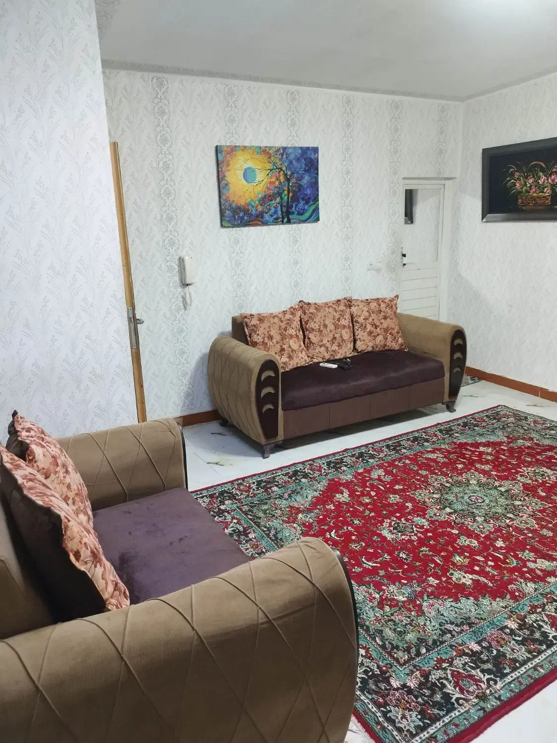 یک خوابه تمیز ، دربست و مبله اماده تحویل|اجارهٔ کوتاه‌مدت آپارتمان و سوئیت|رشت, پیرکلاچای|دیوار