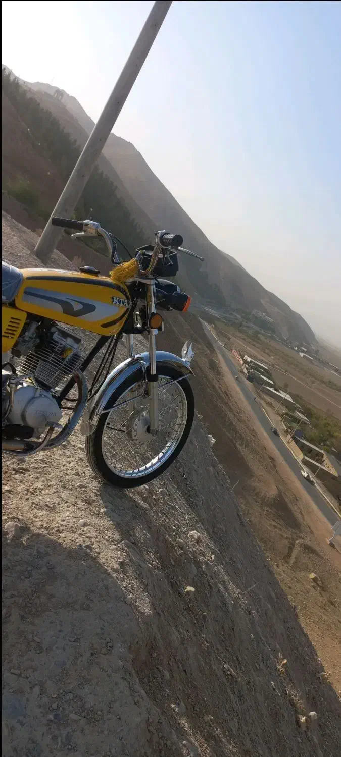 زرد قناری ۱۵۰ مدل ۸۷|موتورسیکلت|شیروان (خراسان), |دیوار