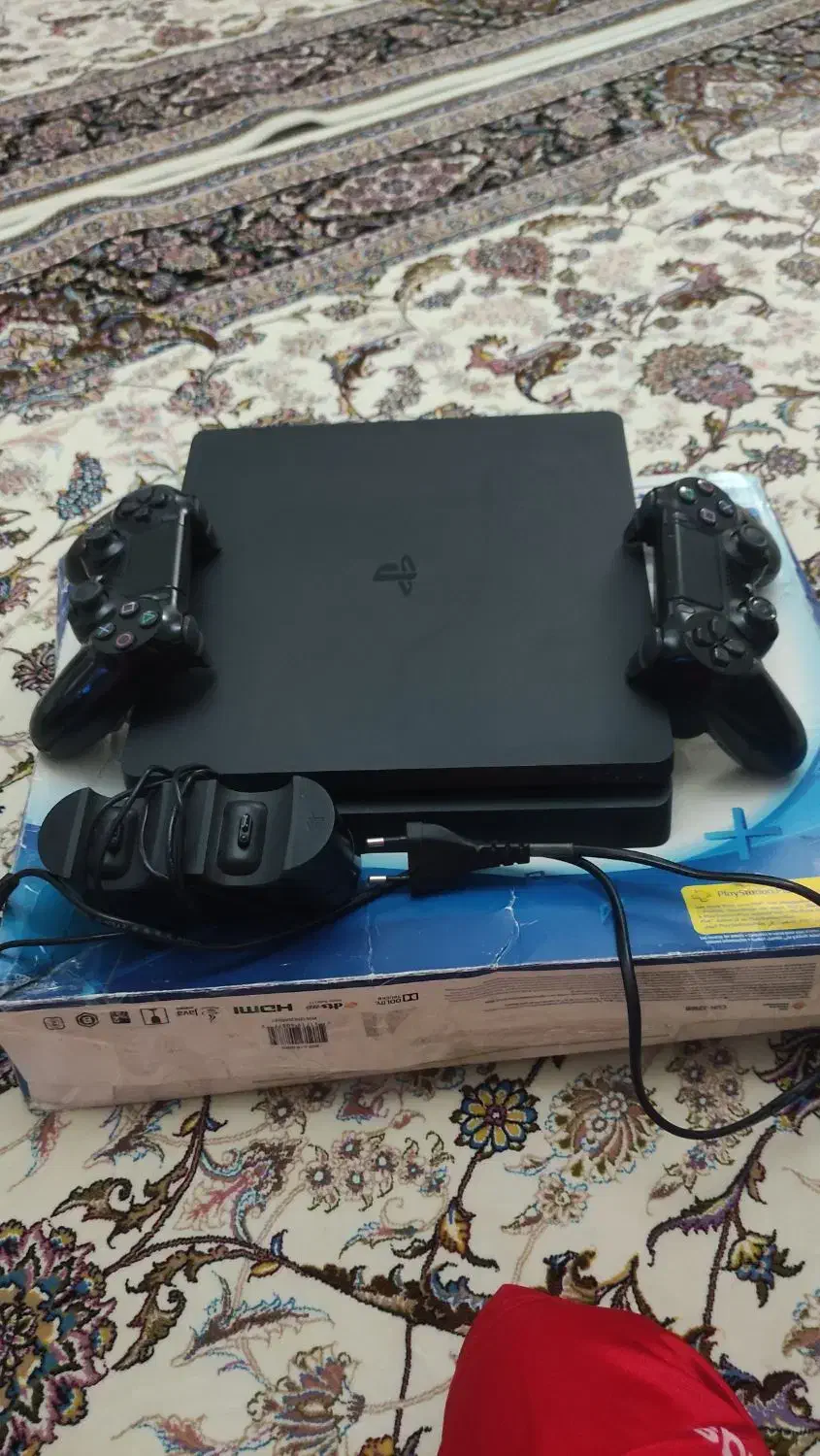 پی اس فور اسلیم 2 دسته|کنسول، بازی ویدئویی و آنلاین|شهریار, شهرک مصطفی خمینی|دیوار