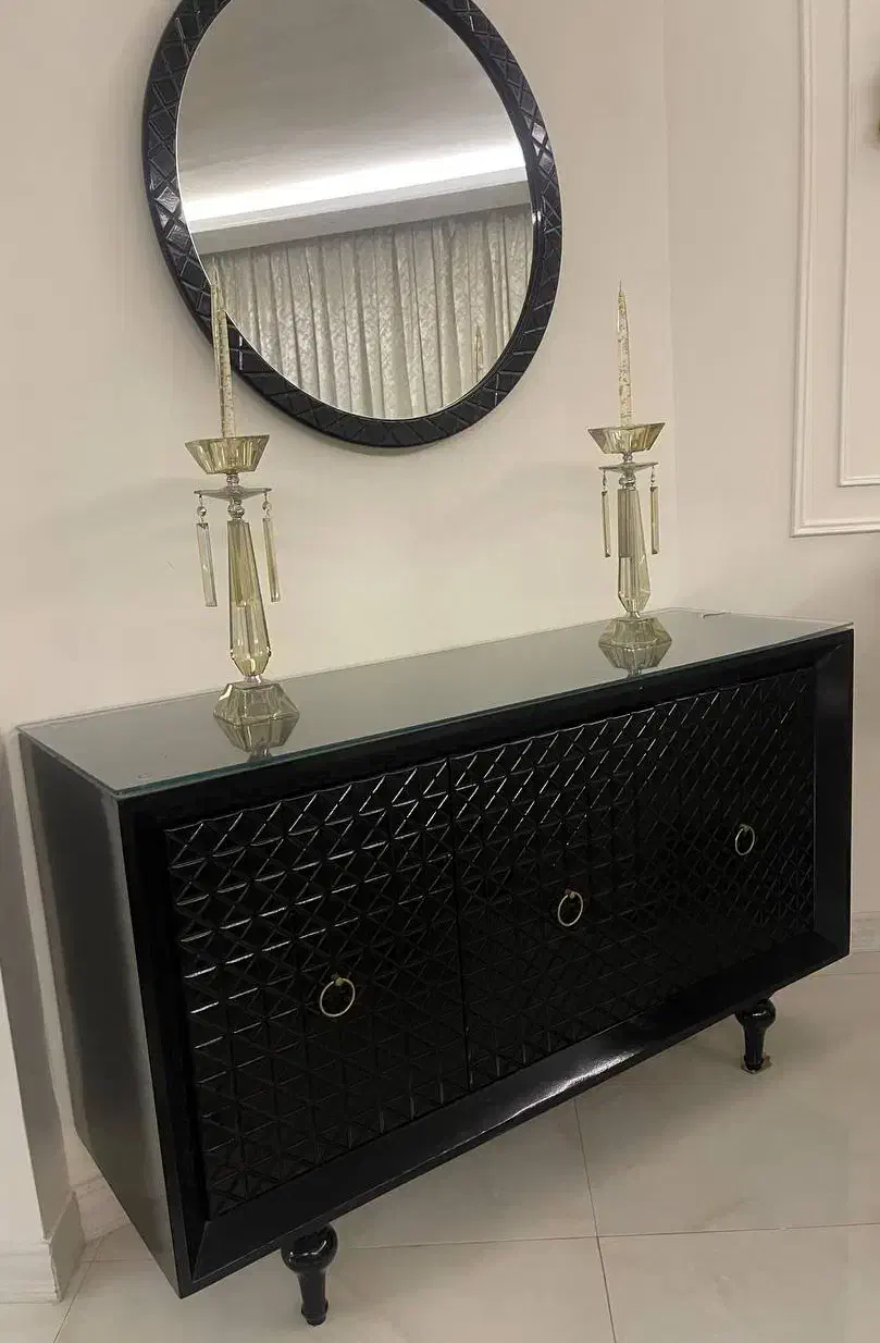 ست کنسول آینه جلو مبلی عسلی میز تی وی|بوفه، ویترین، کنسول|اندیشه, اندیشه فاز ۳|دیوار